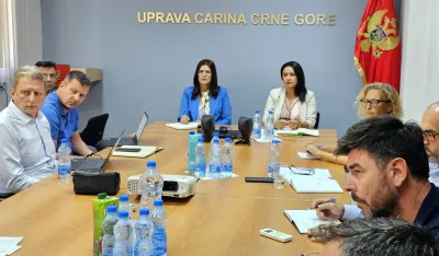 V.d. direktorica Maja Vučinić sa saradnicima