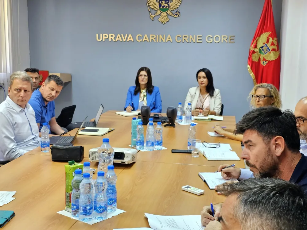 V.d. direktorica Maja Vučinić sa saradnicima