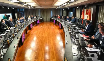 Marko Bulatović v.d direktora Uprave za nekretnine, Koča Đuri&scaron;ić v.d. direktora Uprave za državnu imovinu