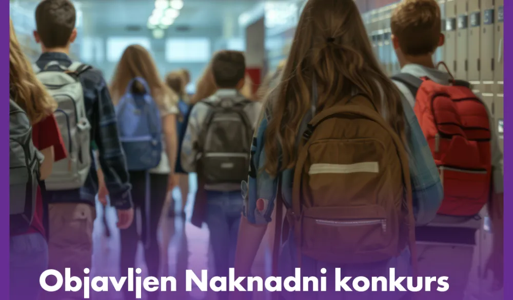 Objavljen Naknadni konkurs za upis učenika u prvi razred srednjih &scaron;kola: Ogla&scaron;eno 2.940 mjesta