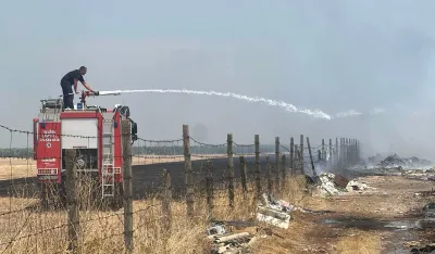 (VIDEO) Izgorelo 40 redova loze u vinogradu Plantaža