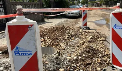 (VIDEO/FOTO) Ki&scaron;na kanalizaciјa kroz Murtovinu