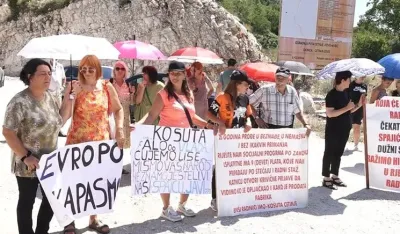Radnici Ko&scaron;ute nastavljaju sa protestima