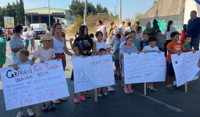 Protest mje&scaron;tana Kuća Rakića