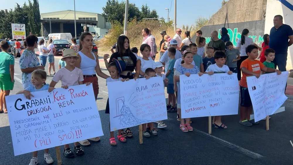 Protest mje&scaron;tana Kuća Rakića
