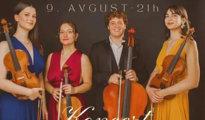 Plakat za koncert kvarteta "New era"