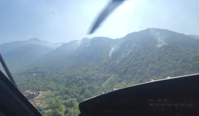 Vazduhoplovci VCG gase požare na vi&scaron;e lokacija