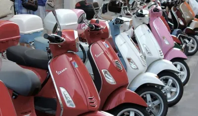 Vespa, ilustracija