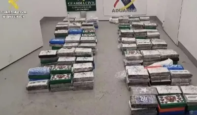 &Scaron;panska policija zaplijenila 289 kilograma kokaina