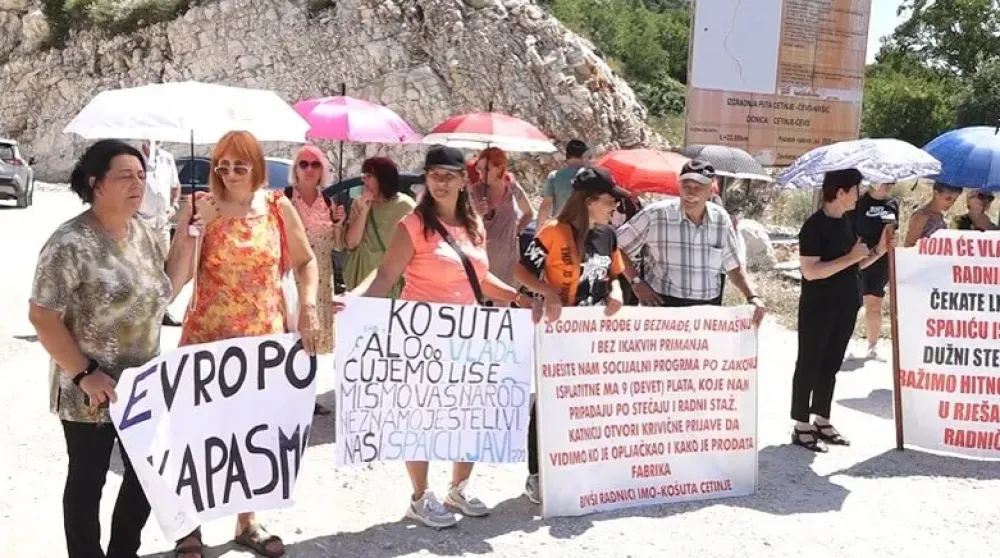 Sjutra jo&scaron; jedan protest radnika Ko&scaron;ute