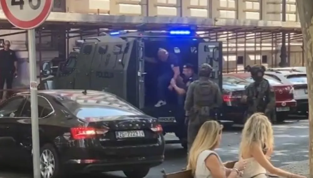 Crnogorski državljanin Kemal Rastoder sa slobode