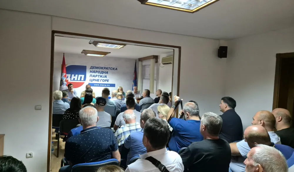 Sa sastanka OO DNP Podgorica