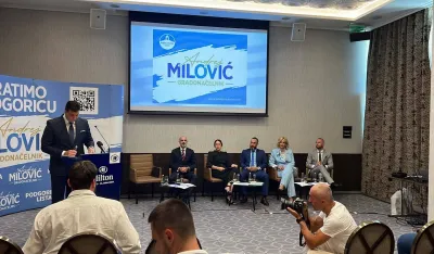 Milović predstavio Podgoričku listu: Na&scaron;a dužnost je da Podgoricu vratimo građanima