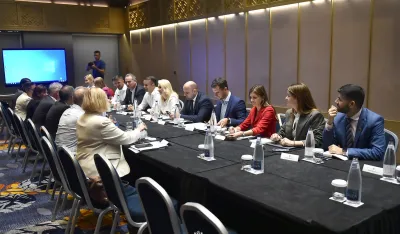 Sa sastanka Kopmana i Spajića u Budvi