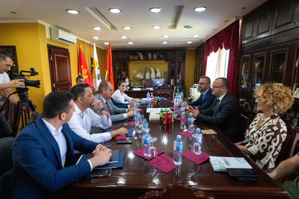 Ćulafić u radnoj posjeti Ulcinju