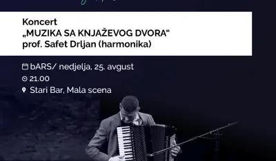 Плакат за вечерашњи концерт