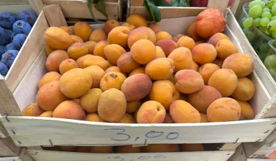 Kilogram kajsija tri eura