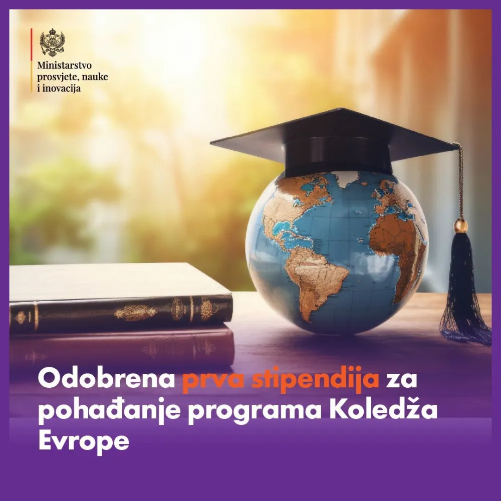 Odobrena prva stipendija za pohađanje programa Koledža Evrope