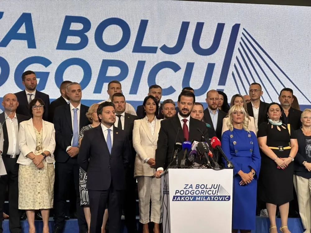 (FOTO) Milatović: Na&scaron;a pobjeda zaustaviće politički cirkus u Crnoj Gori
