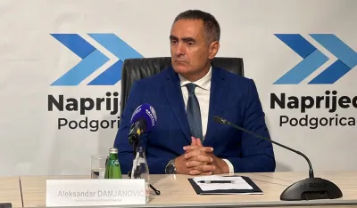 Aleksandar Damјanović, јedan od osnivača Pokreta &bdquo;Napriјed&ldquo;