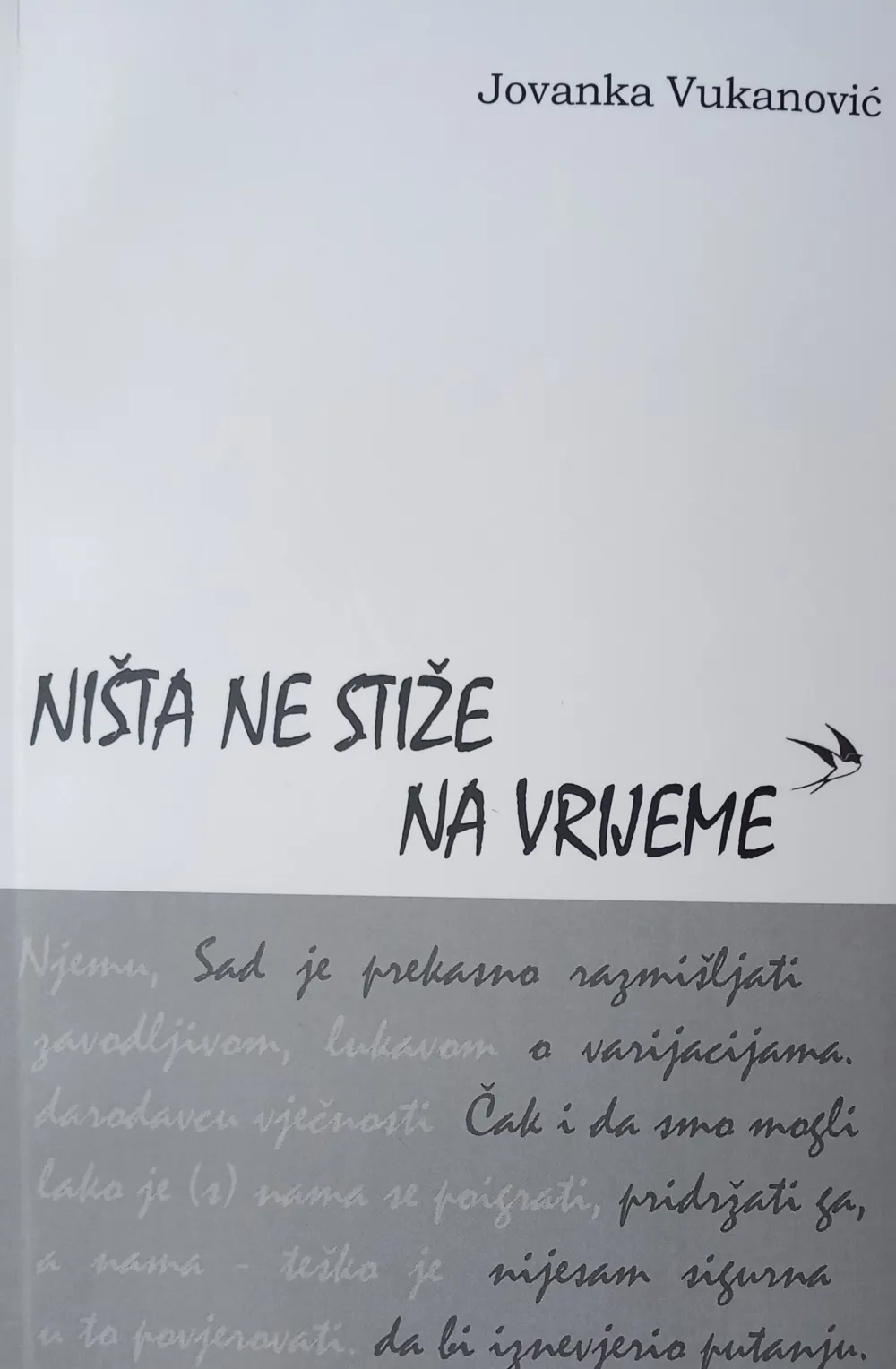 Vriјeme, vriјeme, za&scaron;to su ti tako velike oči?!