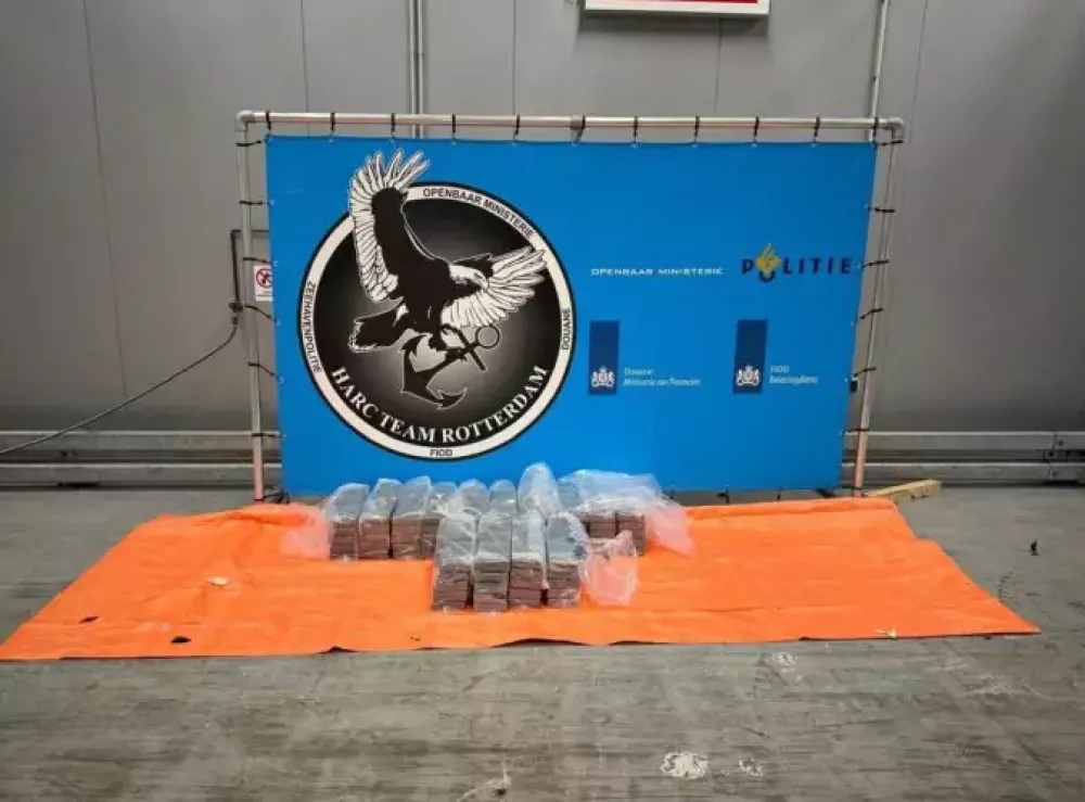 Roterdam: Zaplijenjeno 205 kilograma kokaina
