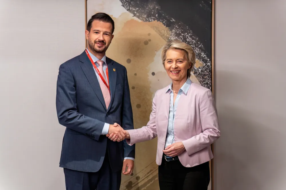 Milatović sa Fon der Lajen: Crna Gora ne smije propustiti trenutak da ubrza svoj evropski put
