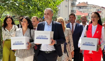 Potvrđena izborna lista "Jakov Milatović - za bolju Podgoricu"