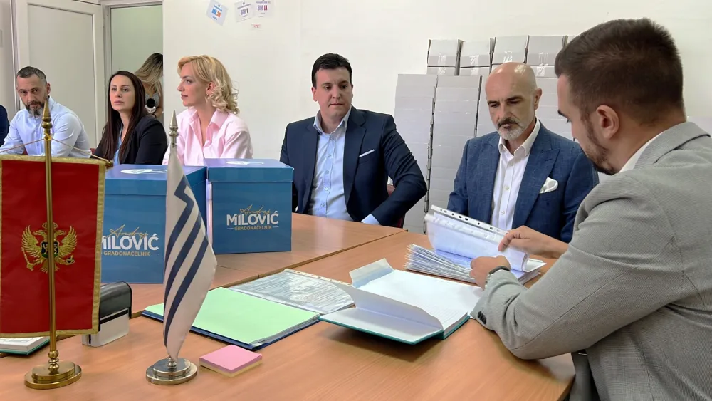 Potvrđena "Podgorička lista - Andrej Milović"
