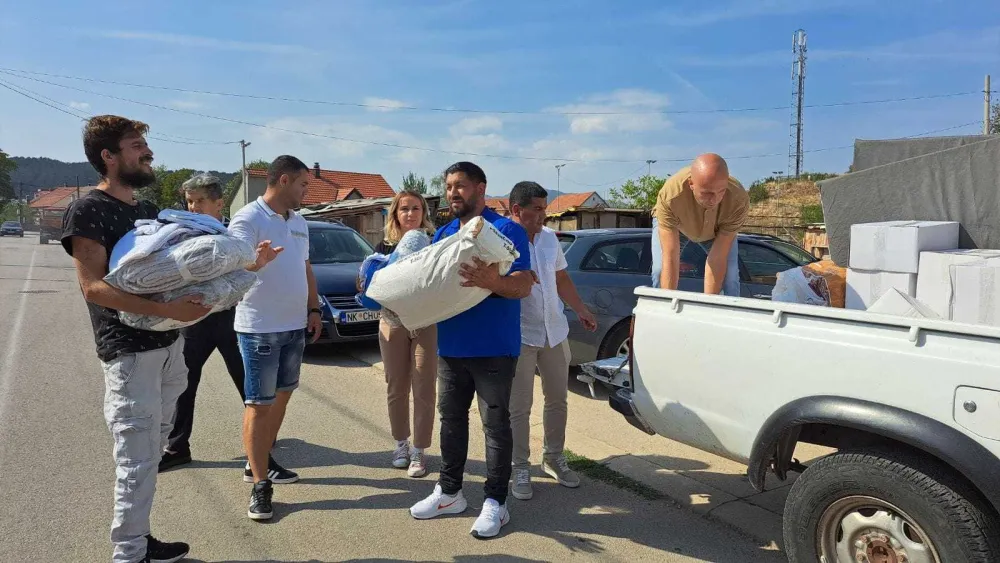 Humanitarna akcija za porodice cije su kuce izgorele u pozaru