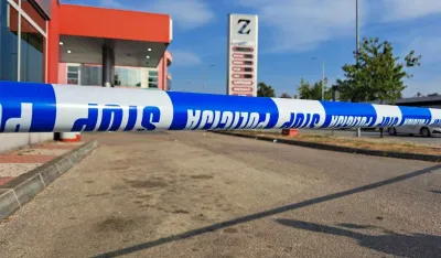 Nik&scaron;ić: Pucnjava na&nbsp;pumpi izazvala manji požar, uhap&scaron;eni počinioci