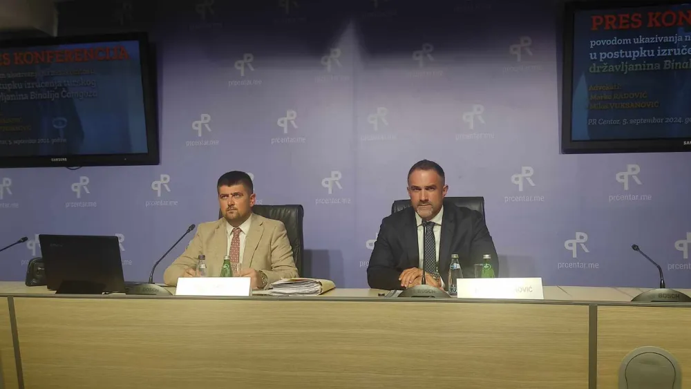 (VIDEO) Radović: Podnijeli smo prijavu SDT-u protiv ministra Božovića; Vuksanović: Radi se o klasičnoj otmici Čamgoza