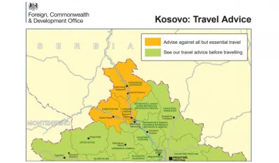 Velika Britanija upozorava građane: Izbjegavajte sjever Kosova iz bezbjednosnih razloga