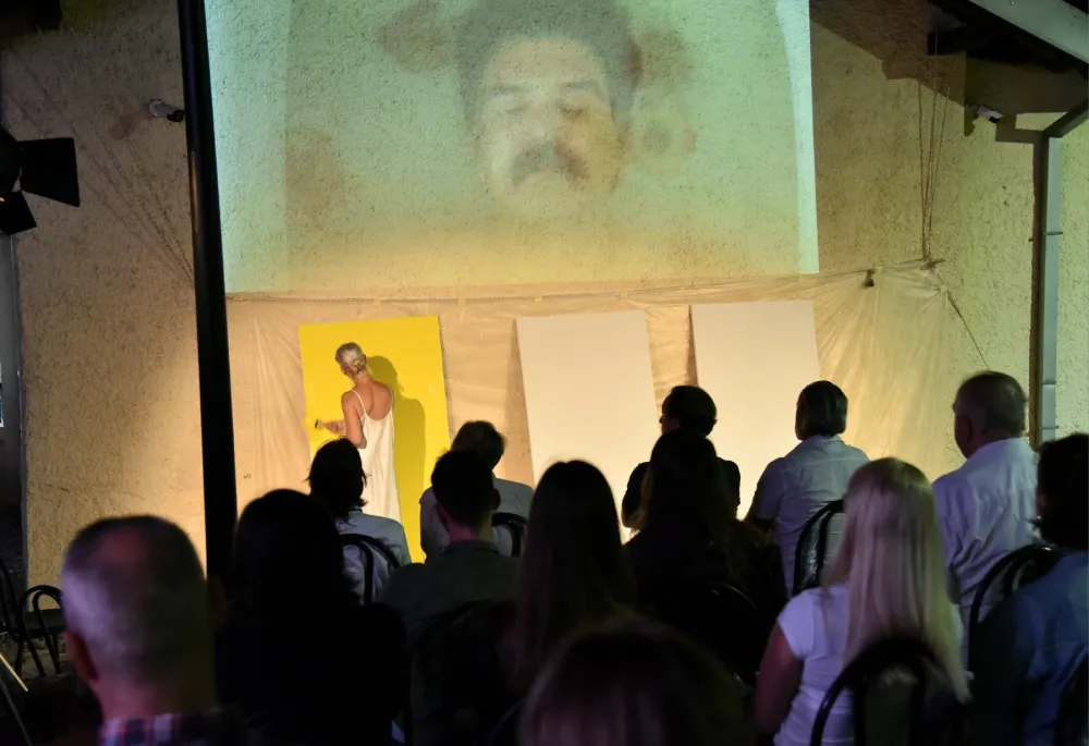 Marina Bukvički u Kuslevovoj kući