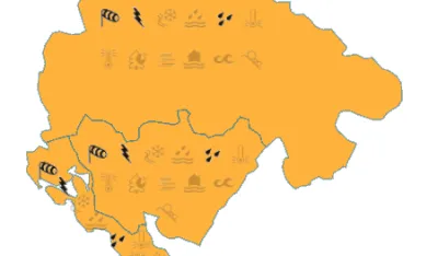 Sjutra narandžasti meteoalarm, povremeno pljusak sa grmljavinom
