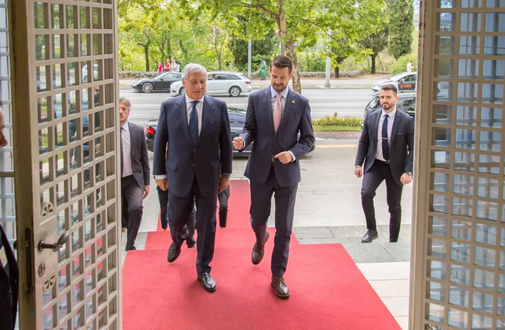Milatović &ndash; Tajani: Najavljena zvanična posjeta predsjednika Italije Crnoj Gori početkom naredne godine