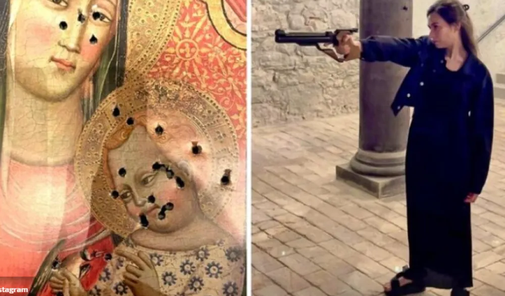 Političarka koja je izre&scaron;etala sliku Marije i Isusa dala ostavku