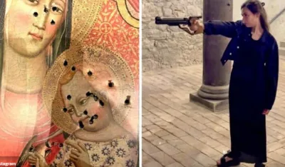 Političarka koja je izre&scaron;etala sliku Marije i Isusa dala ostavku