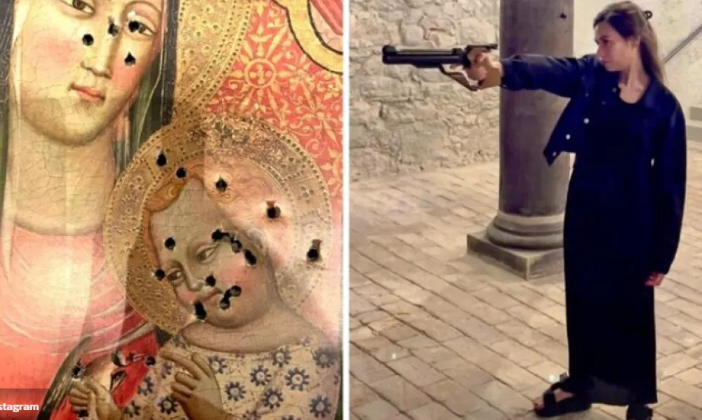 Političarka koja je izre&scaron;etala sliku Marije i Isusa dala ostavku