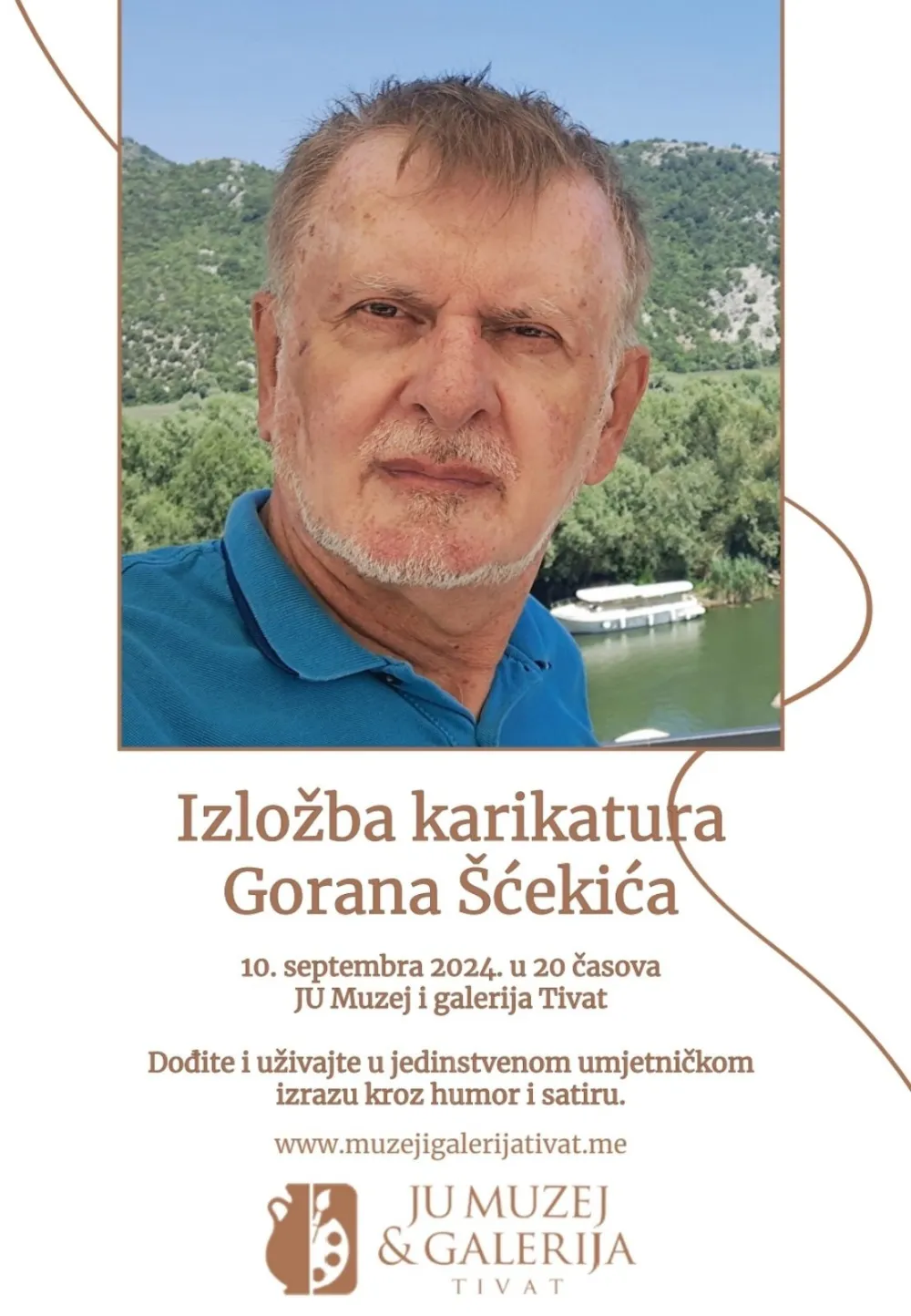 Večeras izložba Gorana &Scaron;ćekića