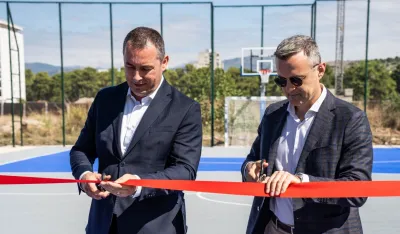 Svečano otvoren sportski teren u kampusu Univerziteta Crne Gore