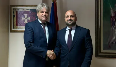 Božović sa &Scaron;tajnerom