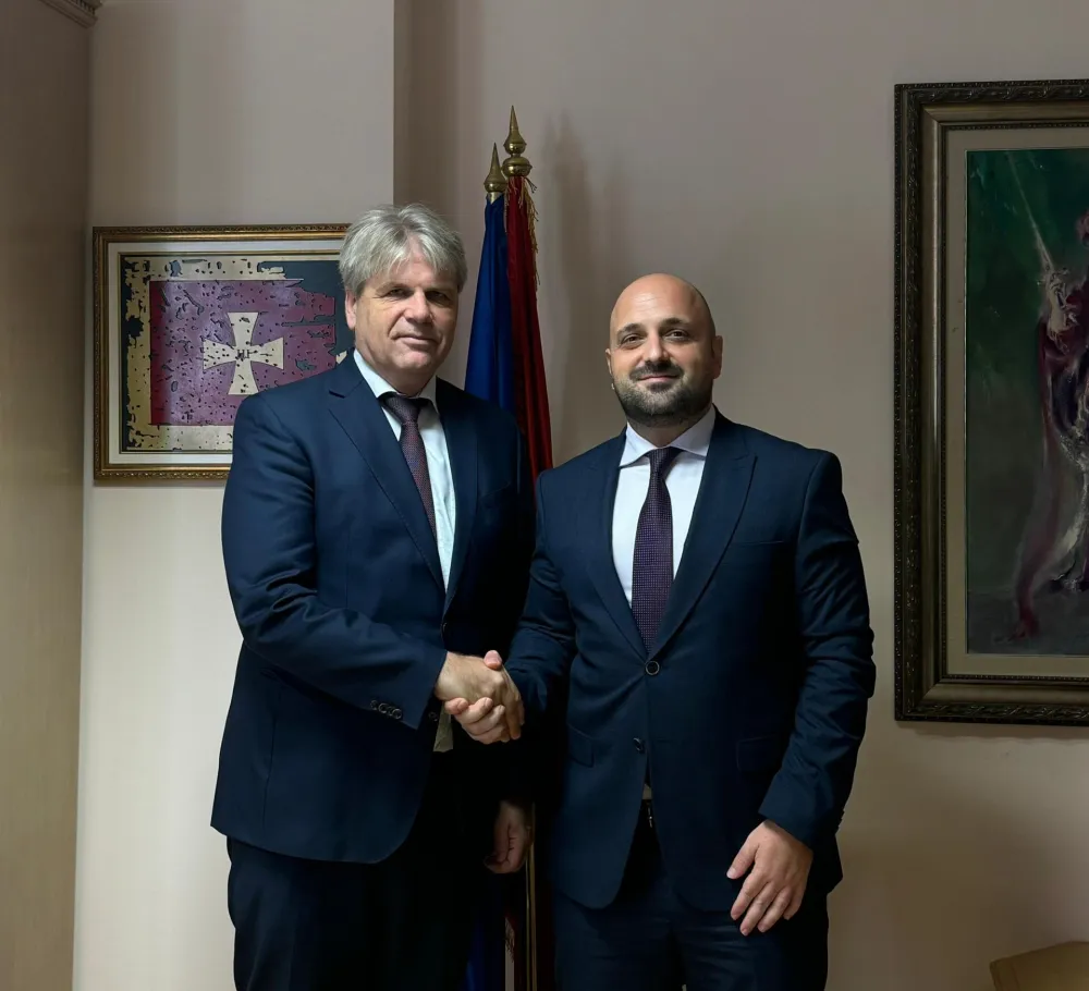 Božović sa &Scaron;tajnerom