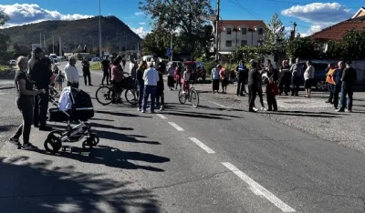 Saobraćaj obustavljen na pola sata 