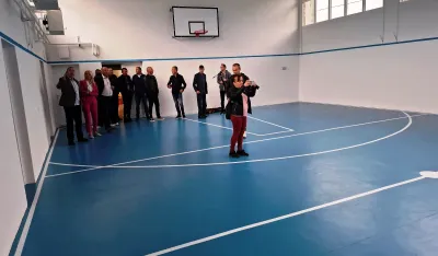 Rekonstruisana fiskulturna sala u O&Scaron; Du&scaron;an Bojović u Župi nik&scaron;ićkoj