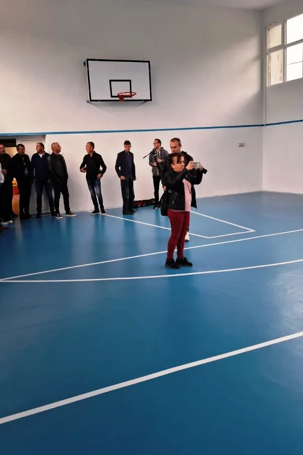 Rekonstruisana fiskulturna sala u O&Scaron; Du&scaron;an Bojović u Župi nik&scaron;ićkoj