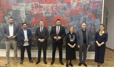 завршетак конзерваторско-рестаураторских радова на слици "Тринаестојулски устанак" Петра Лубарде, Дворaцу краља Николе Nik&scaron;ić