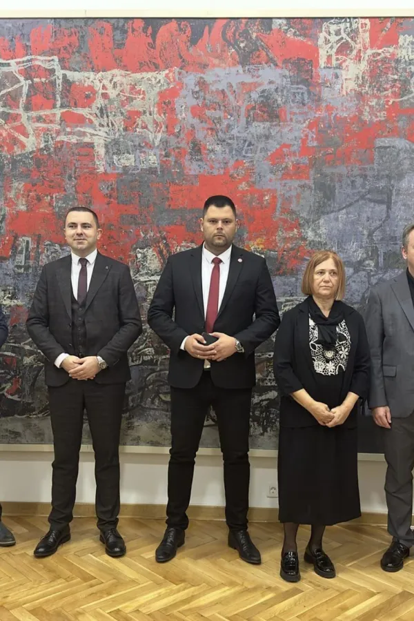 завршетак конзерваторско-рестаураторских радова на слици "Тринаестојулски устанак" Петра Лубарде, Дворaцу краља Николе Nik&scaron;ić