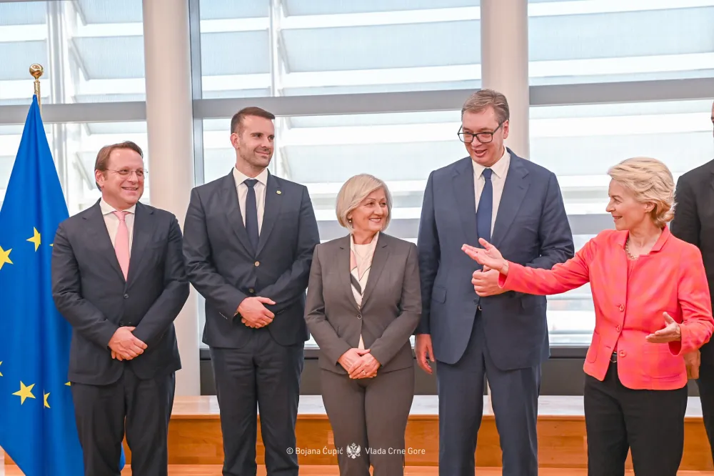 Premijer Spajić u Briselu sa fon der Lajen i liderima ZB