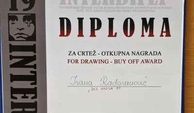 Ivana Radovanović diploma
